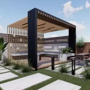 0340 اسس الاعمال سندوتش بانل ومظلات | برجولات