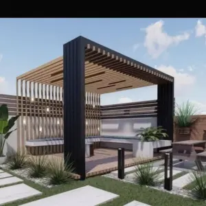 0356 اسس الاعمال سندوتش بانل ومظلات | برجولات