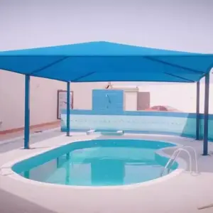 0241 اسس الاعمال سندوتش بانل ومظلات | مظلات مسابح